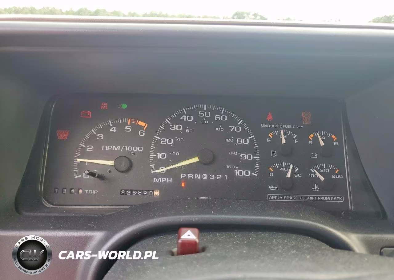 1996 Chevrolet Tahoe K1500 VIN:1GNEK13R0TJ328816 - 9
