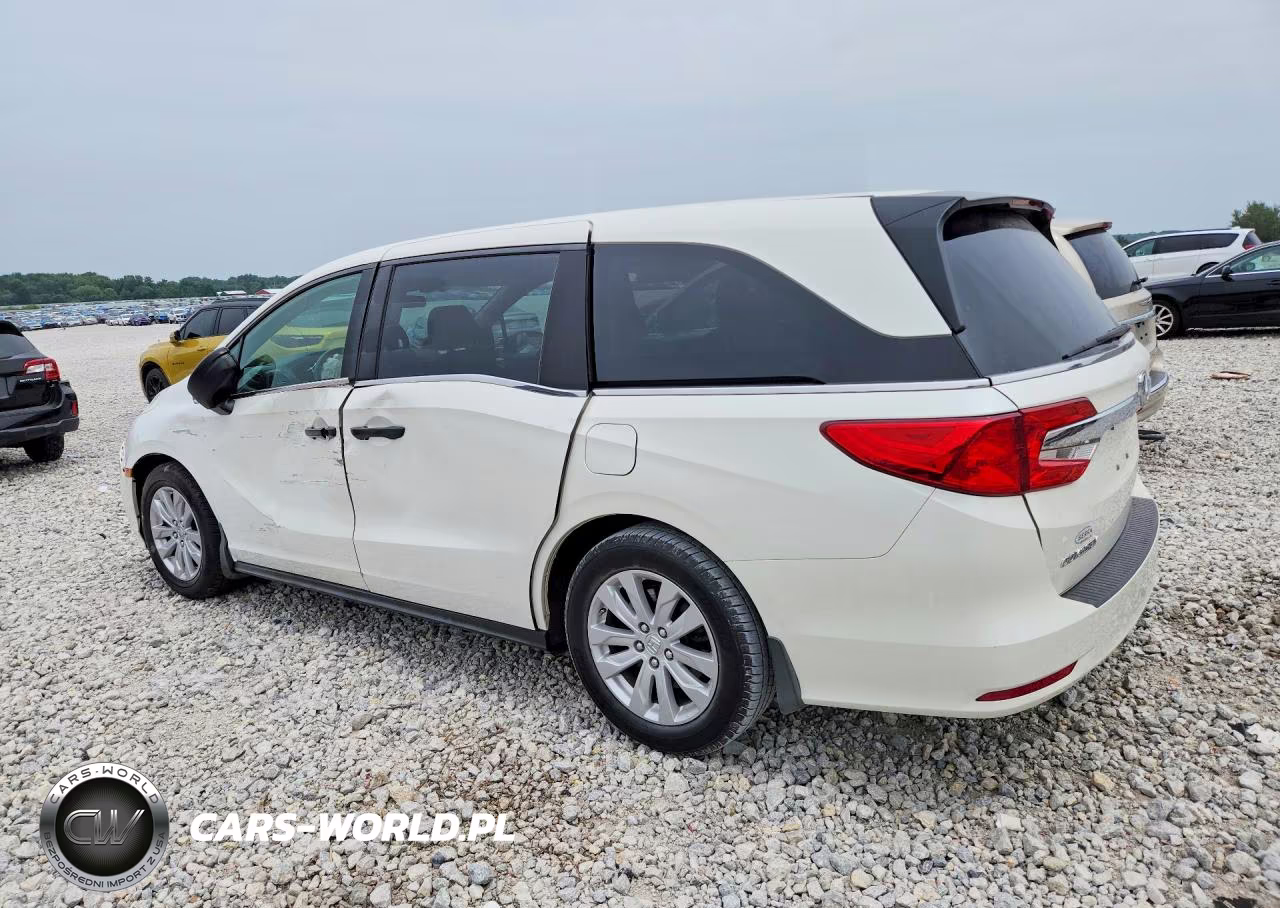 2018 Honda Odyssey Lx VIN:5FNRL6H26JB045986 - 2