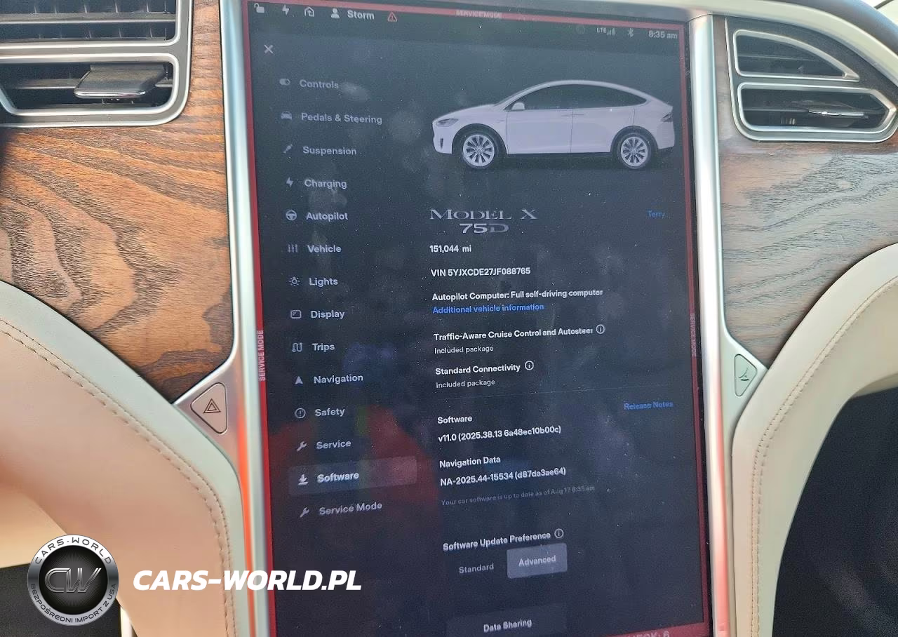 2018 Tesla Model X VIN:5YJXCDE27JF088765 - 9