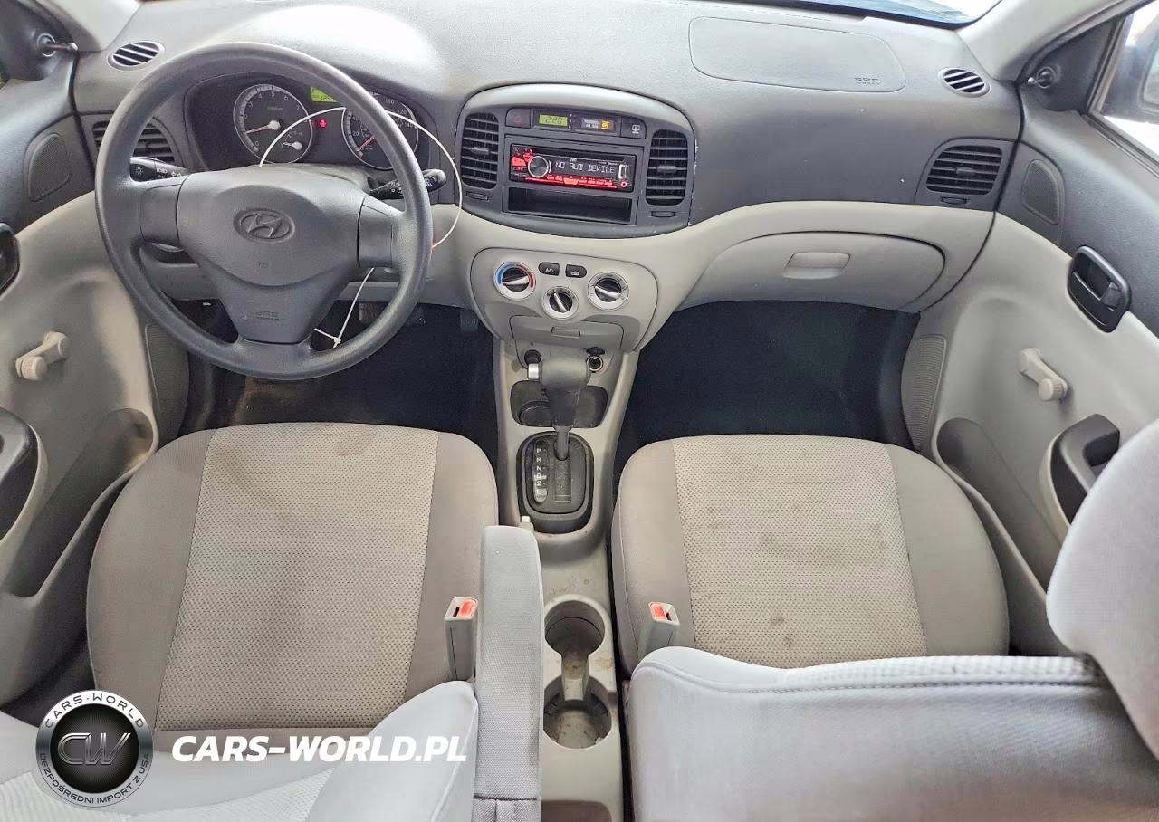 2008 Hyundai Accent Gls VIN:KMHCN46C78U249709 - 8
