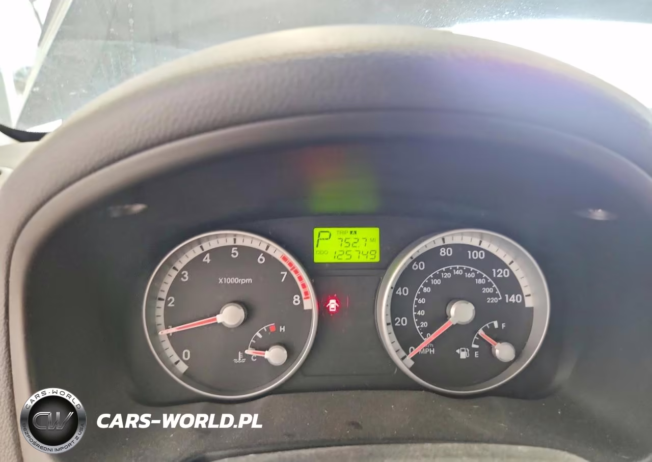2008 Hyundai Accent Gls VIN:KMHCN46C78U249709 - 9
