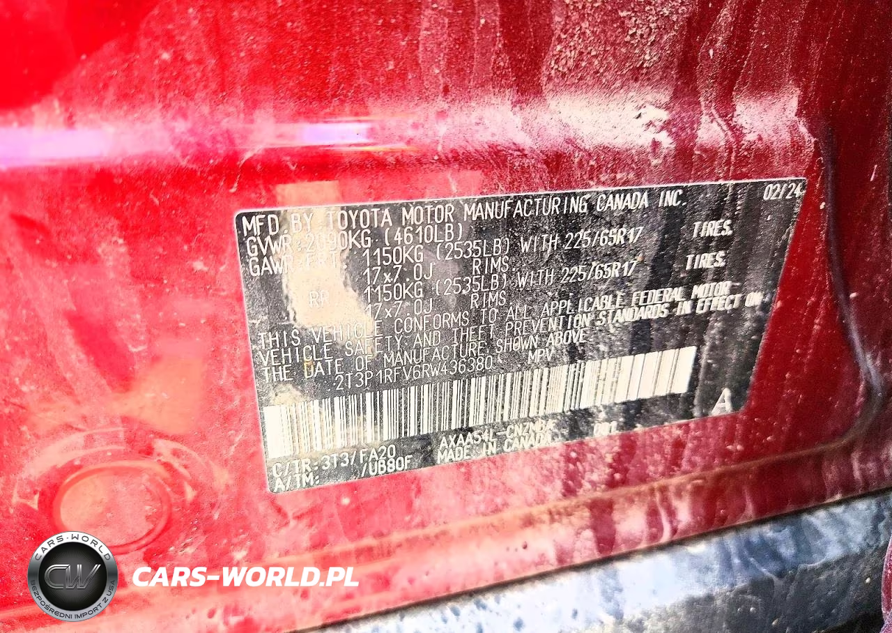 2024 Toyota Rav4 Xle VIN:2T3P1RFV6RW436380 - 13