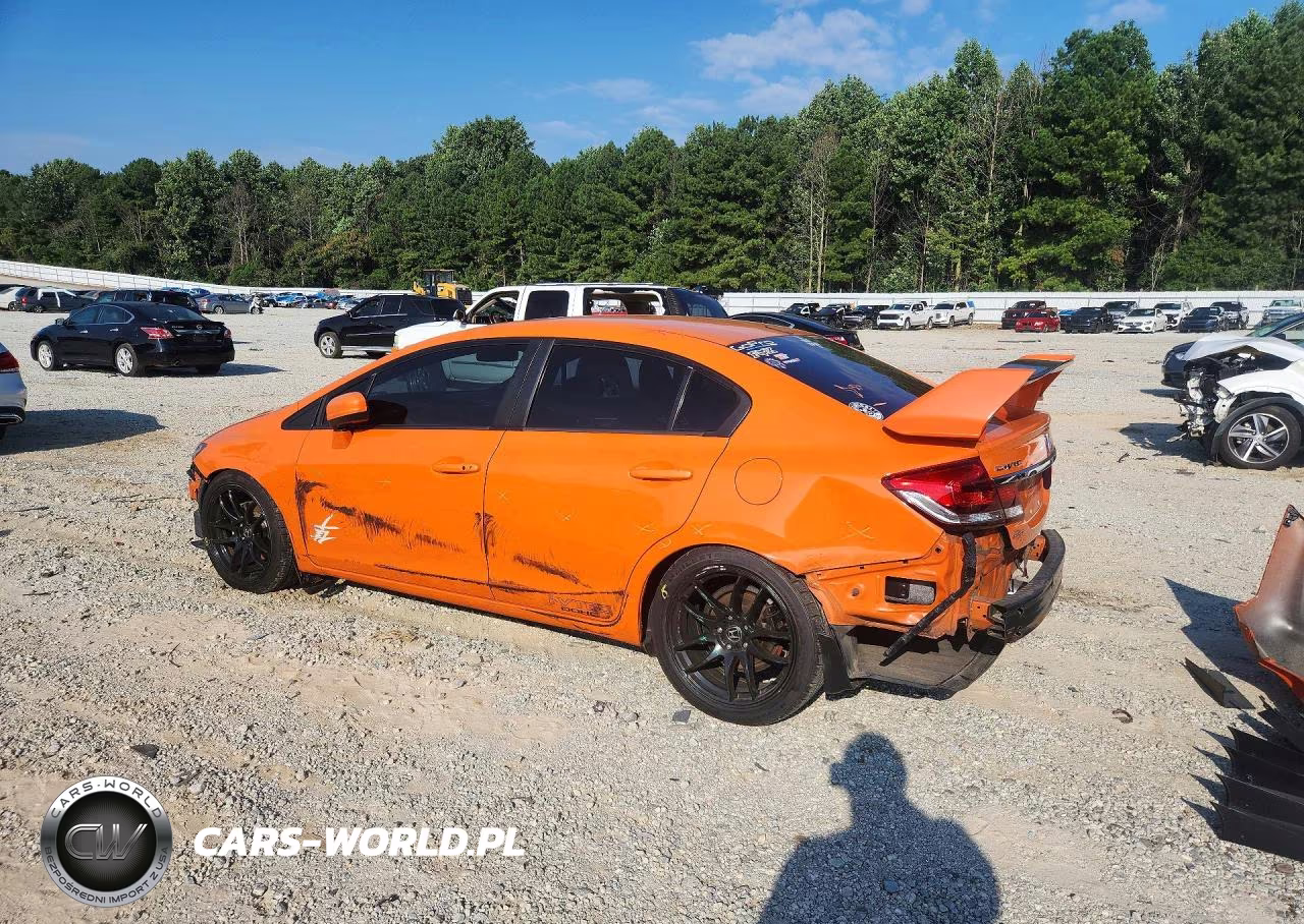 2015 Honda Civic Si VIN:2HGFB6E56FH707248 - 2
