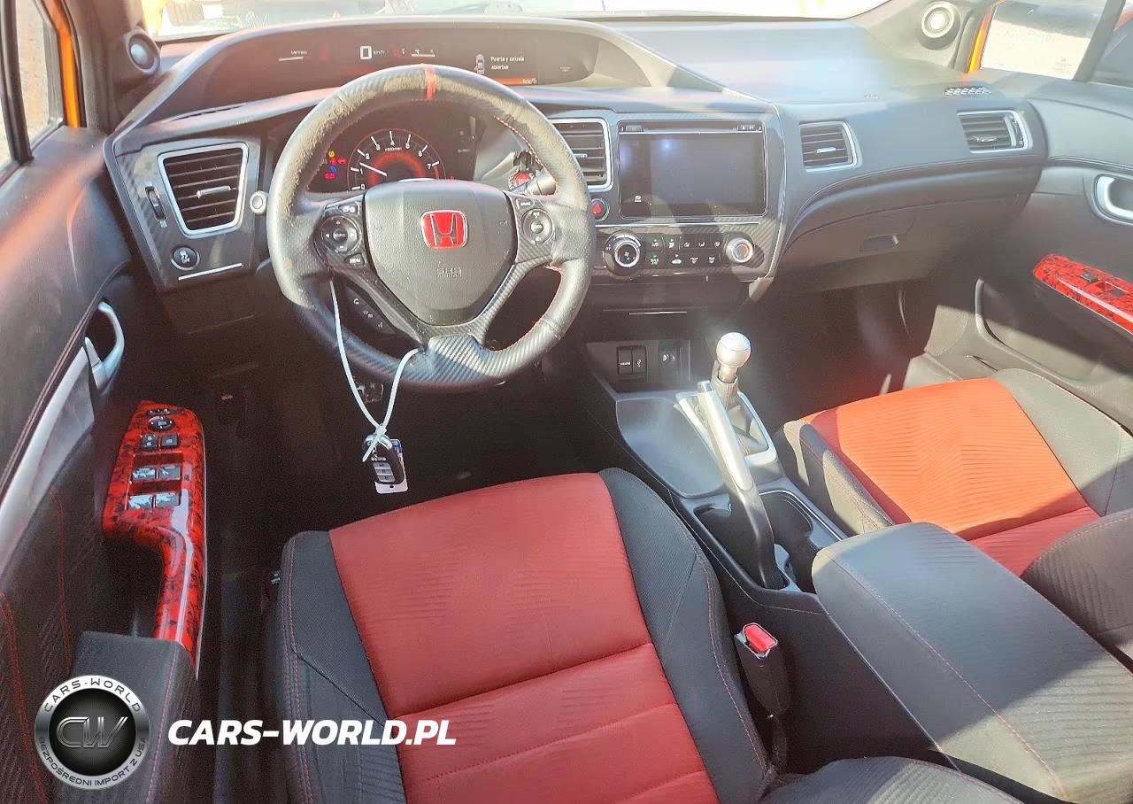 2015 Honda Civic Si VIN:2HGFB6E56FH707248 - 8
