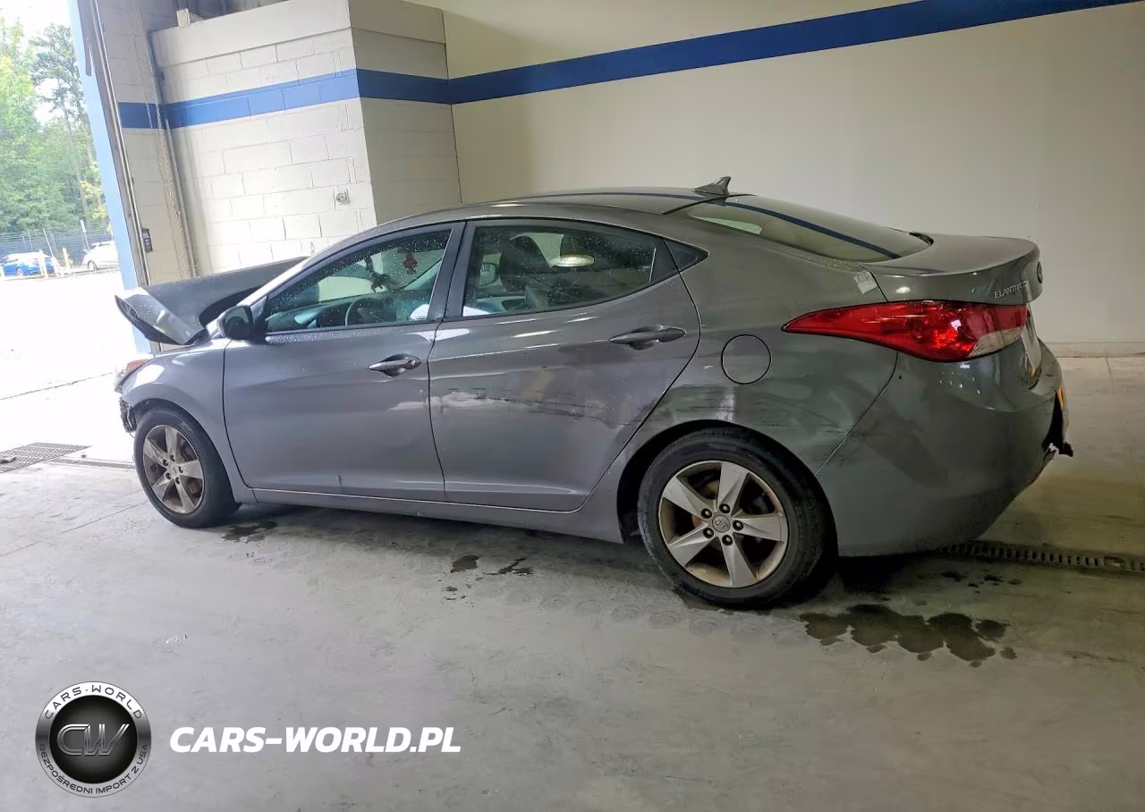 2012 Hyundai Elantra Gls VIN:5NPDH4AE2CH118392 - 2