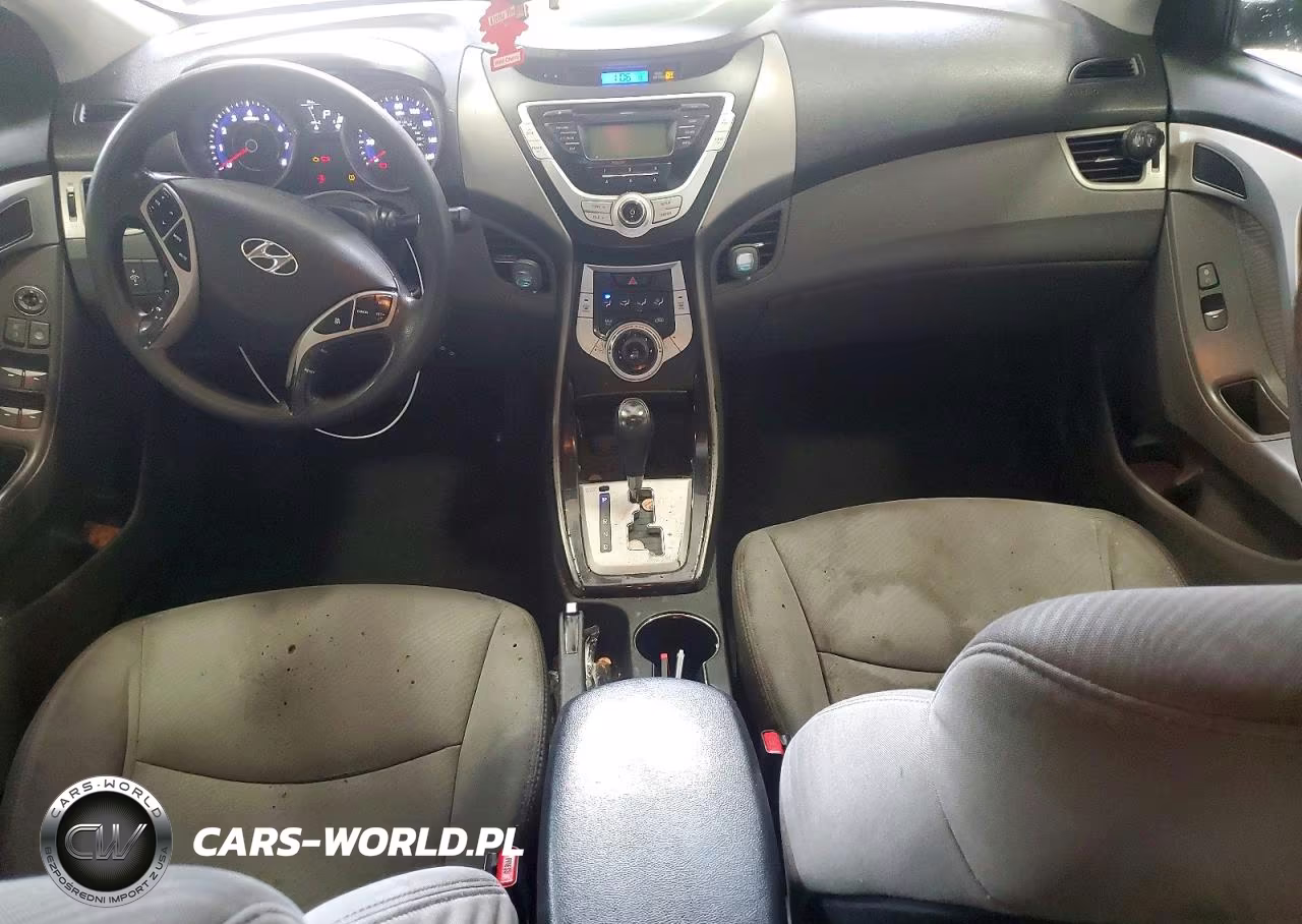 2012 Hyundai Elantra Gls VIN:5NPDH4AE2CH118392 - 8