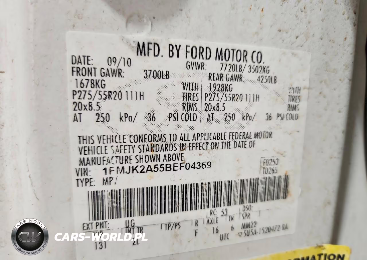 2011 Ford Expedition El Limited VIN:1FMJK2A55BEF04369 - 13