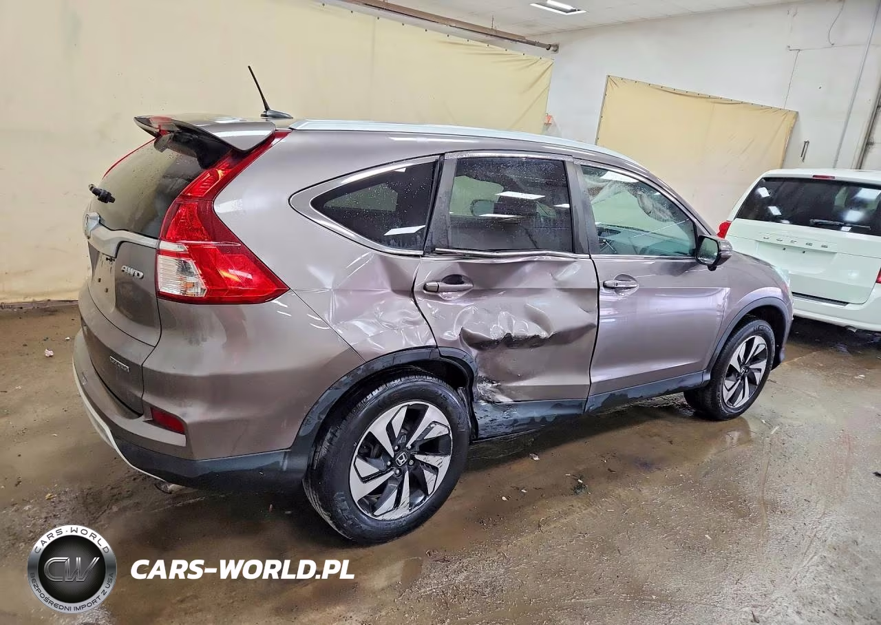 2015 Honda Cr-V Touring VIN:5J6RM4H93FL061589 - 3