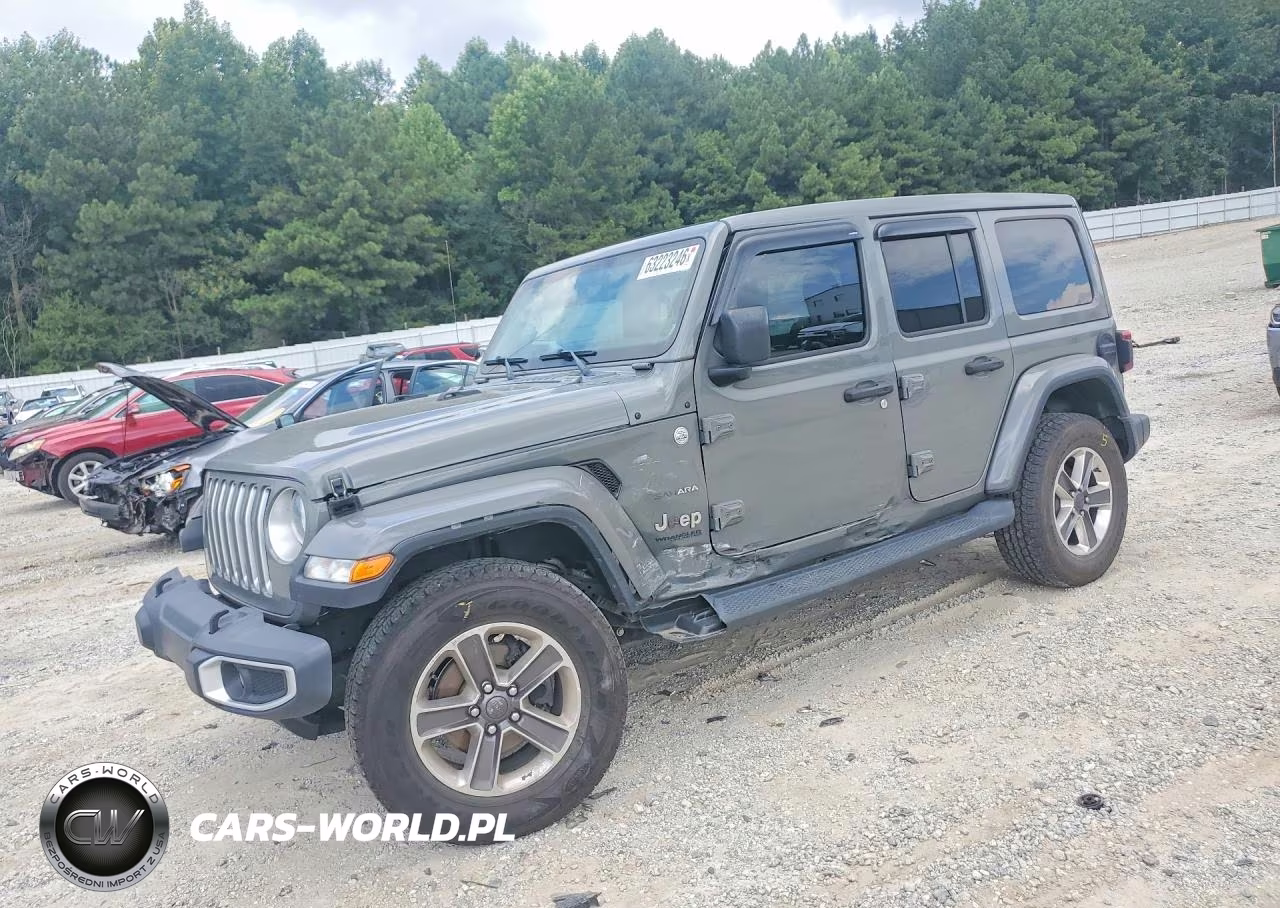 2020 Jeep Wrangler Unlimited Sahara VIN:1C4HJXEN7LW264105 - 1