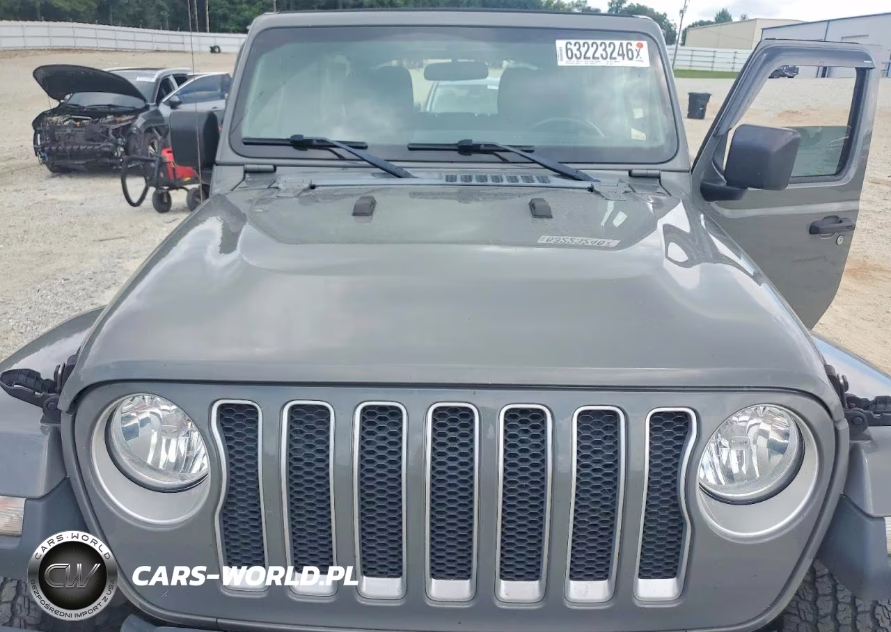 2020 Jeep Wrangler Unlimited Sahara VIN:1C4HJXEN7LW264105 - 11