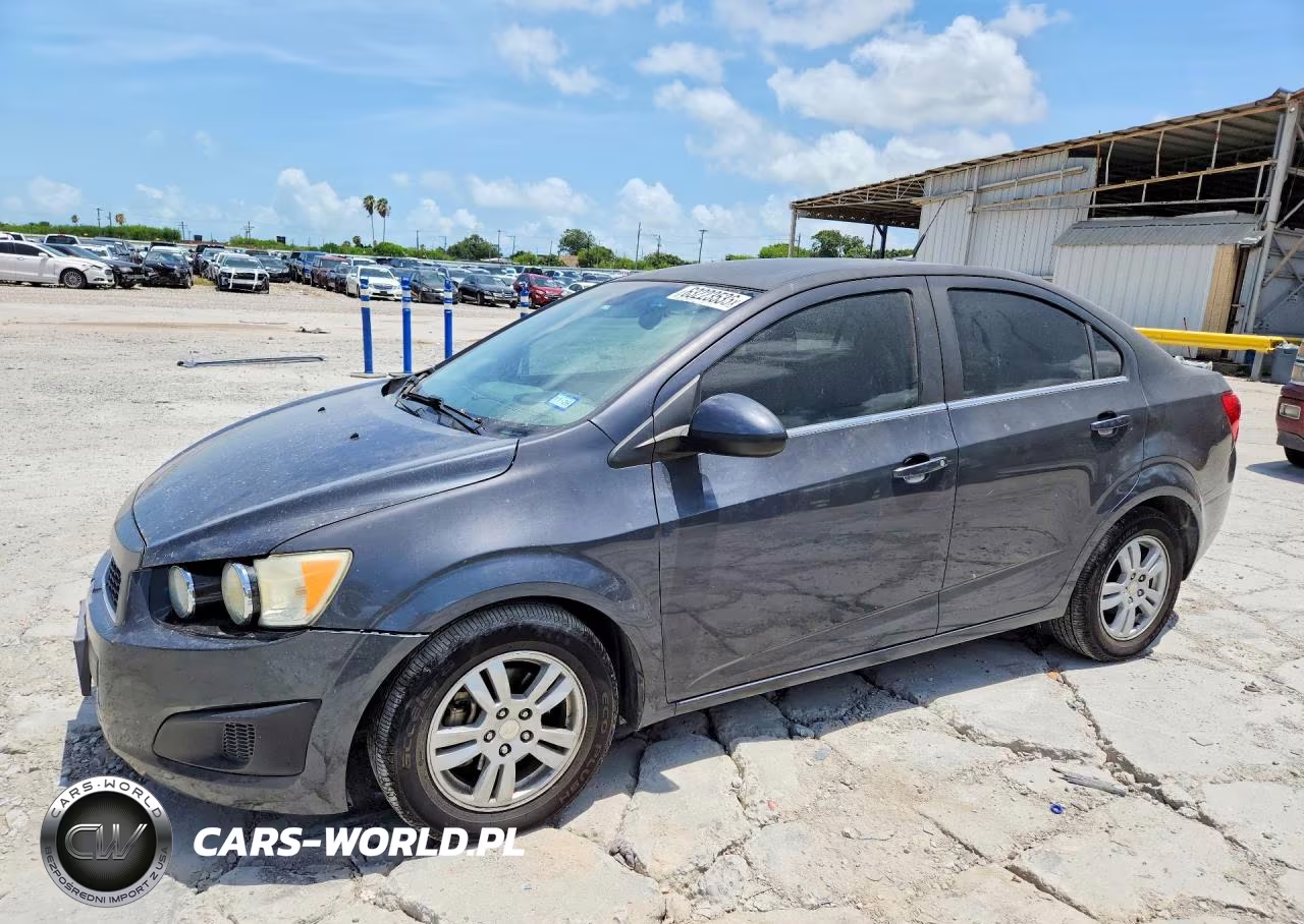 2013 Chevy Sonic Lt VIN:1G1JC5SB6D4226378 - 1