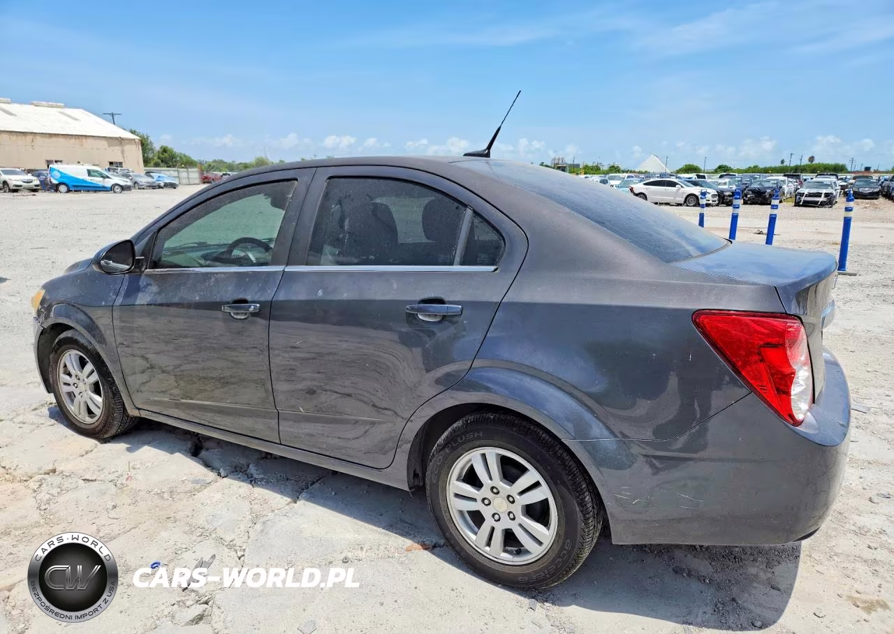 2013 Chevy Sonic Lt VIN:1G1JC5SB6D4226378 - 2