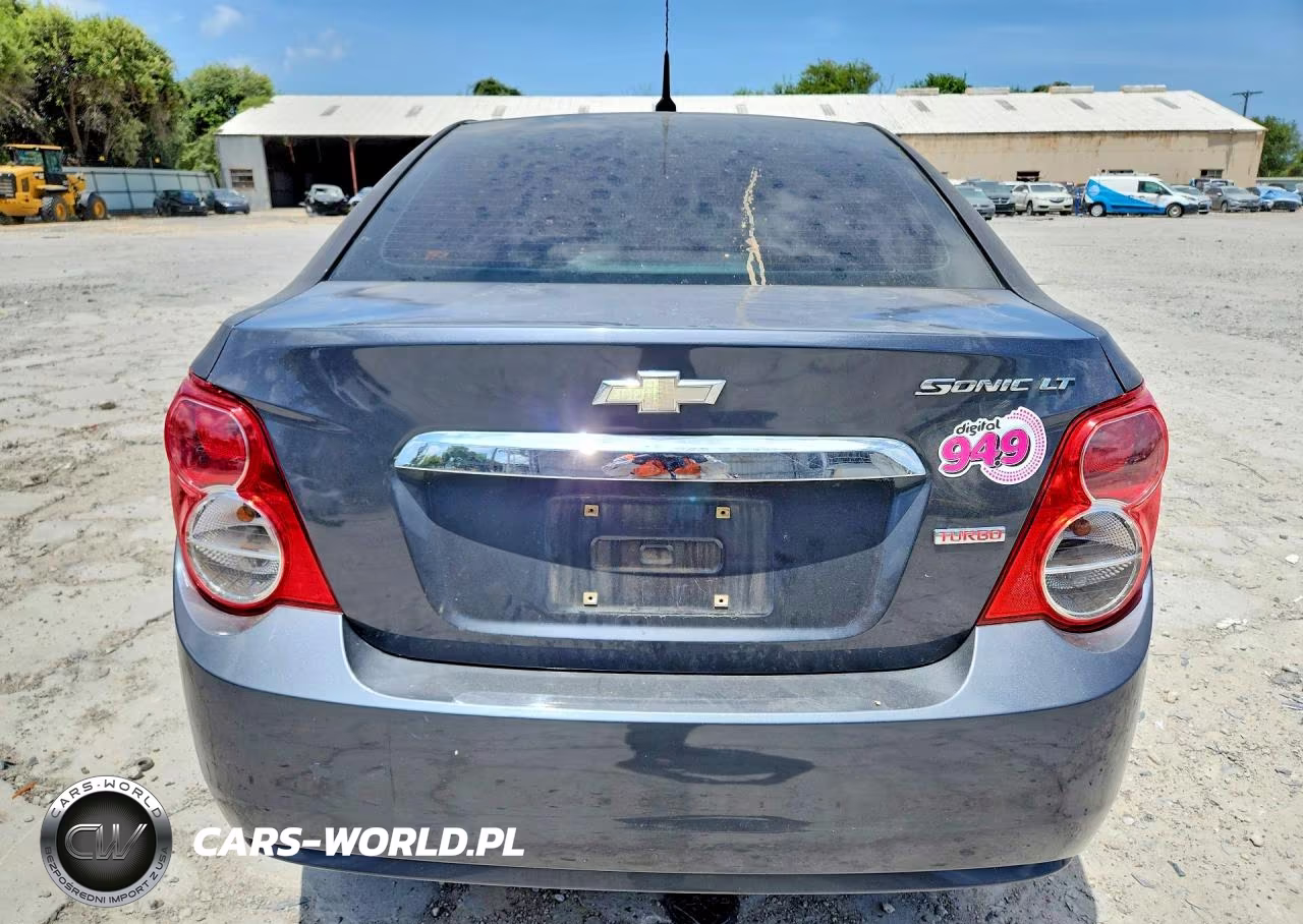 2013 Chevy Sonic Lt VIN:1G1JC5SB6D4226378 - 6
