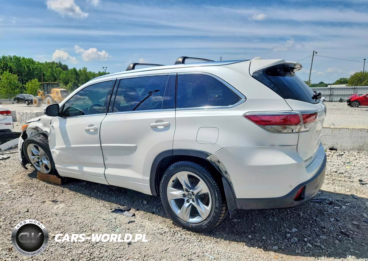 2016 Toyota Highlander Limited VIN:5TDDKRFH8GS346639 - 2