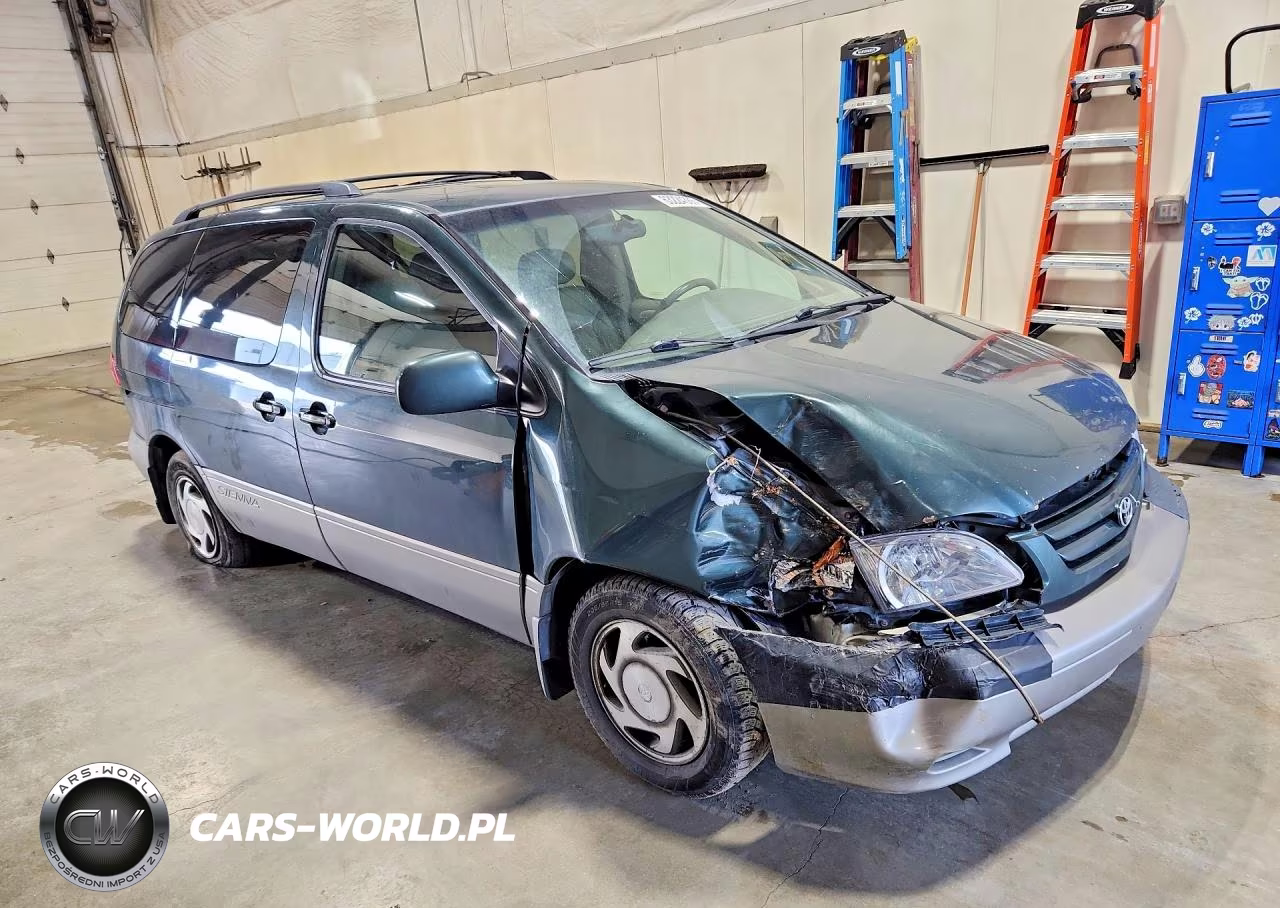 2001 Toyota Sienna Le VIN:4T3ZF13C41U322753 - 4