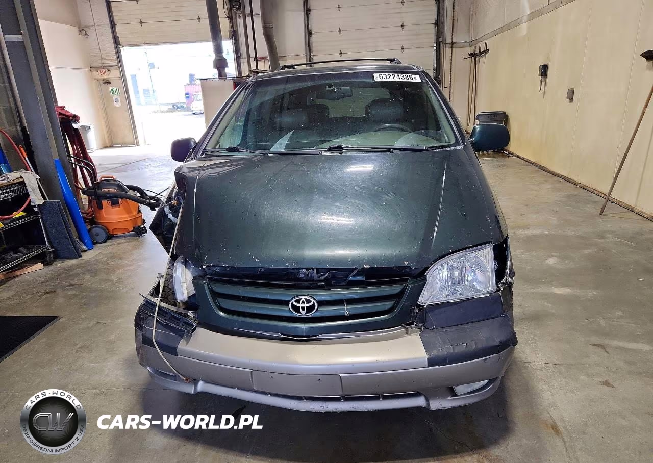 2001 Toyota Sienna Le VIN:4T3ZF13C41U322753 - 5