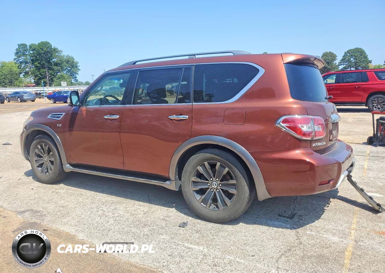 2017 Nissan Armada Platinum VIN:JN8AY2NDXH9003357 - 2