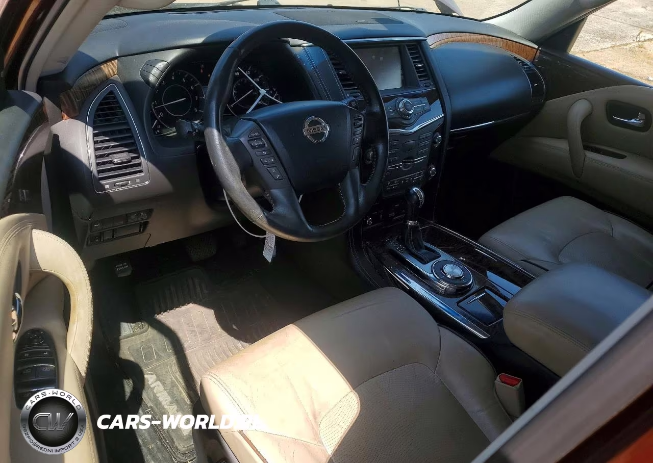 2017 Nissan Armada Platinum VIN:JN8AY2NDXH9003357 - 8