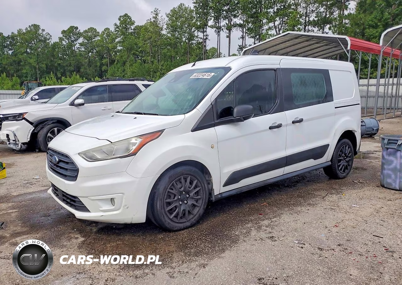 2019 Ford Transit Connect Xlt Delivery Van VIN:NM0LE7F29K1389554 - 1