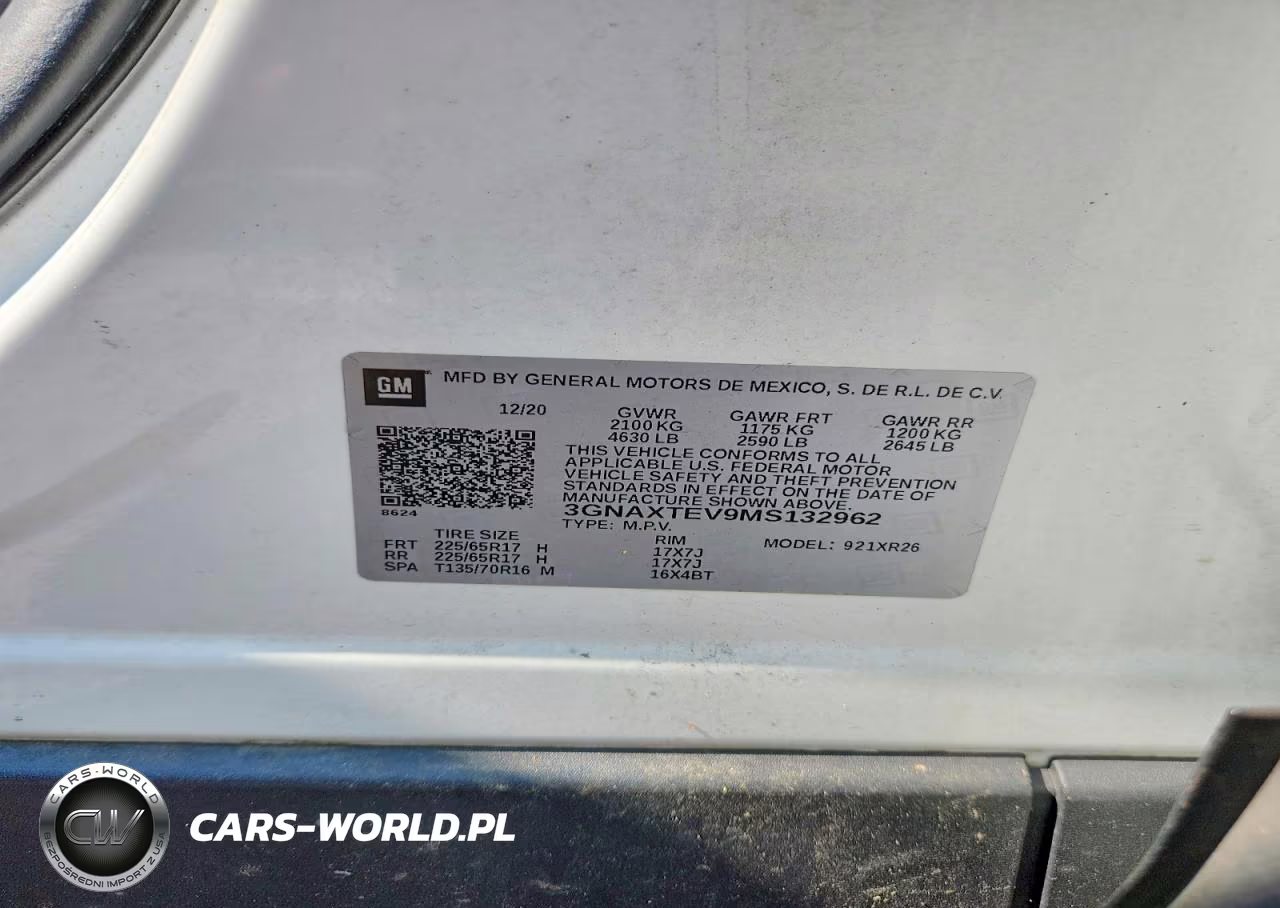 2021 Chevrolet Equinox Lt VIN:3GNAXTEV9MS132962 - 12