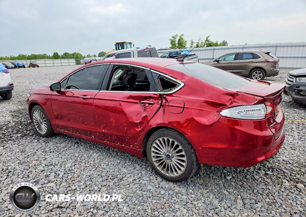 2014 Ford Fusion Titanium VIN:3FA6P0K90ER199582 - 2
