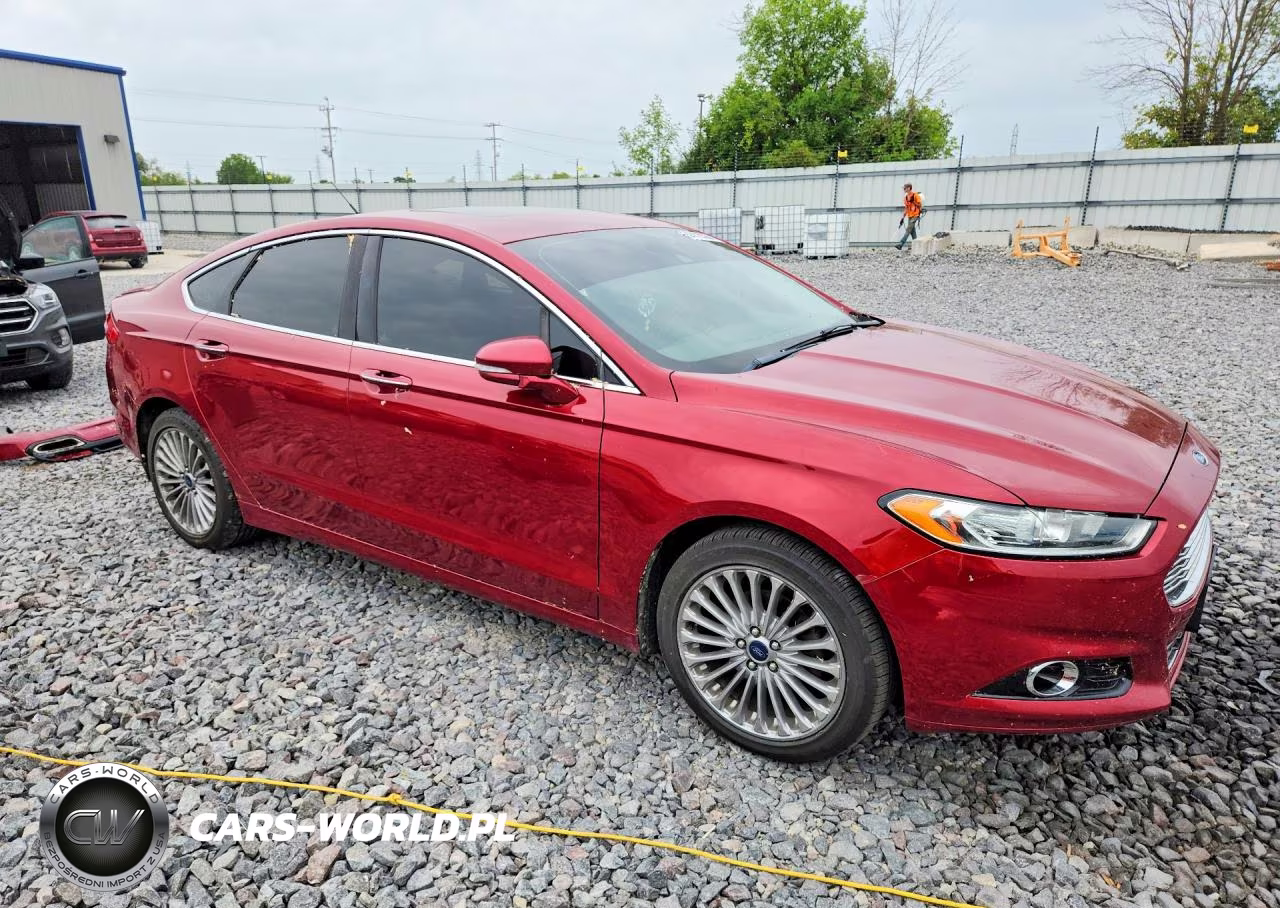 2014 Ford Fusion Titanium VIN:3FA6P0K90ER199582 - 4