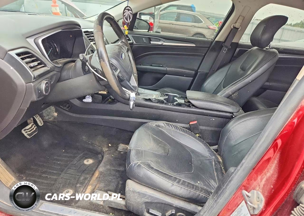 2014 Ford Fusion Titanium VIN:3FA6P0K90ER199582 - 7