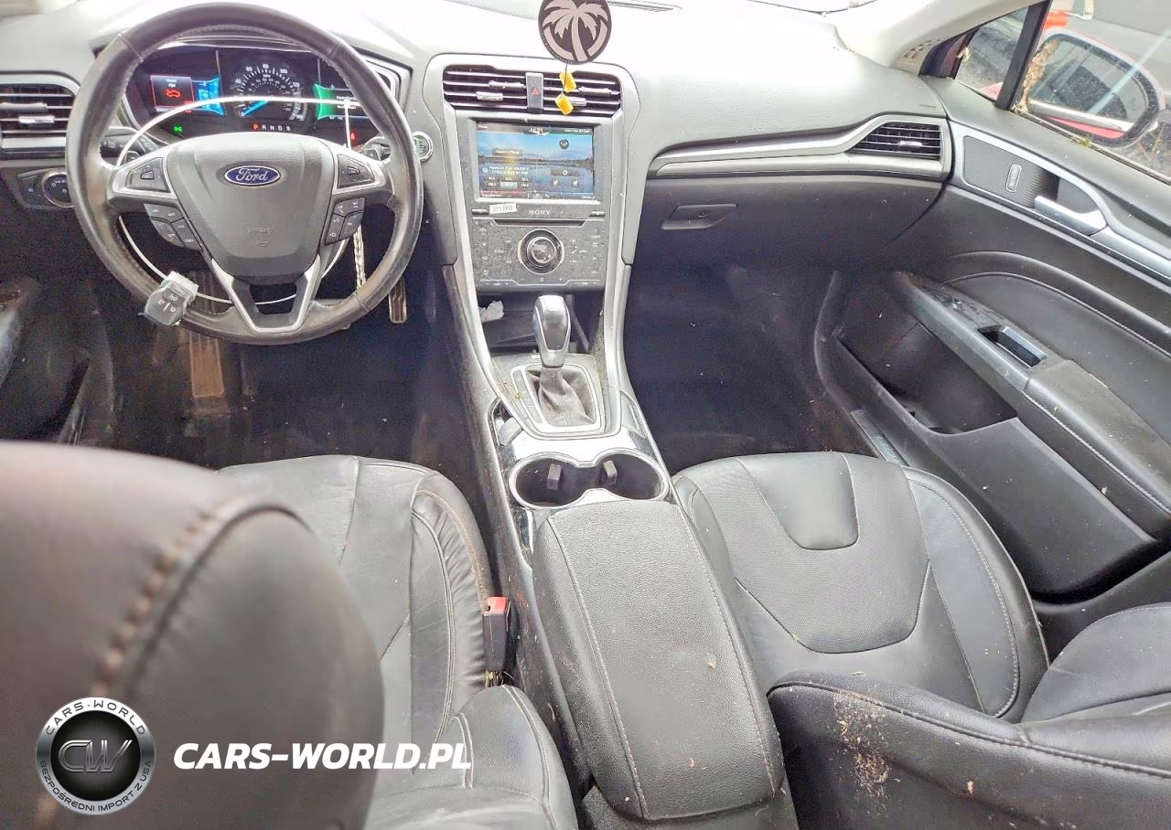 2014 Ford Fusion Titanium VIN:3FA6P0K90ER199582 - 8