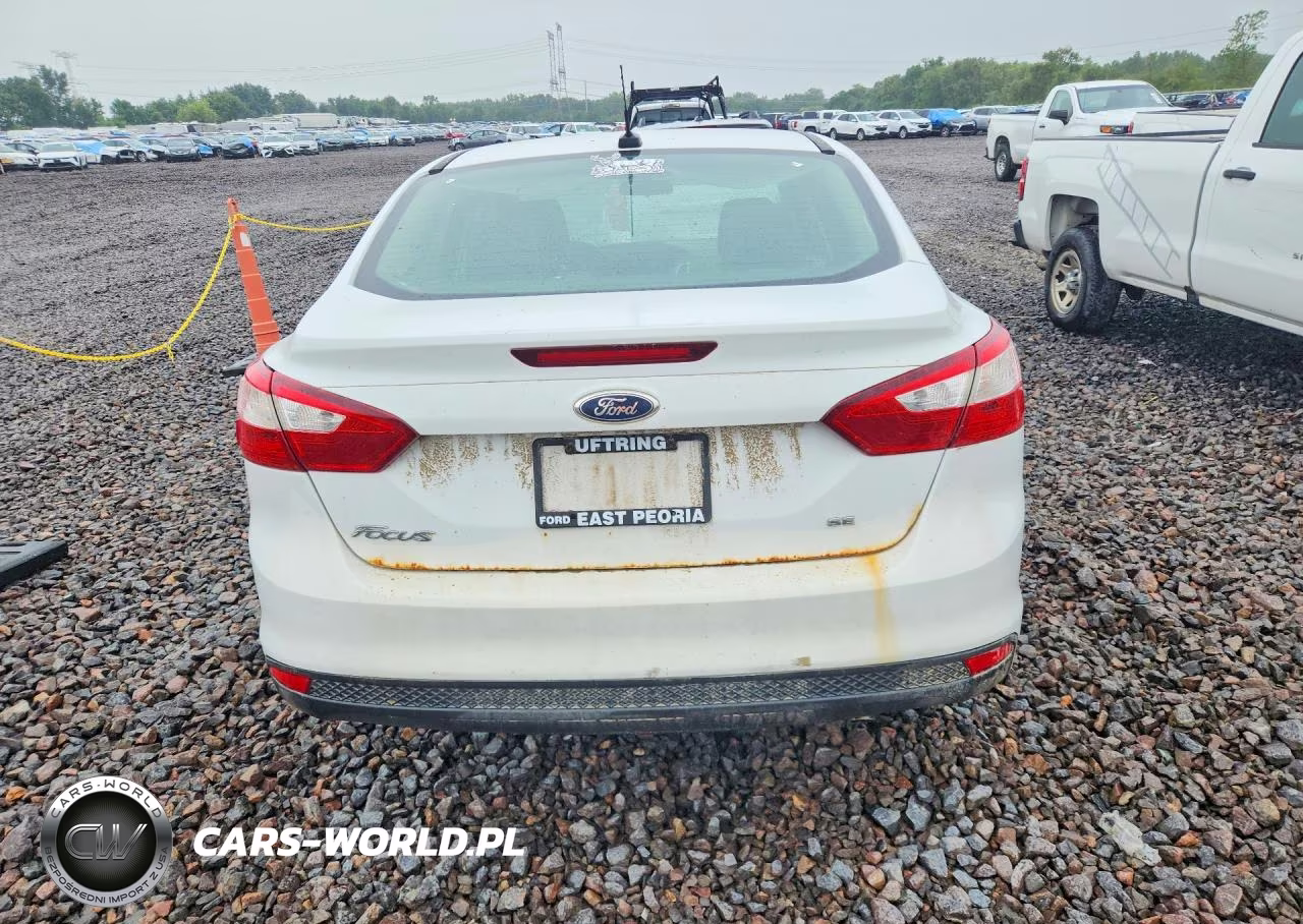 2012 Ford Focus Se VIN:1FAHP3F21CL289276 - 6