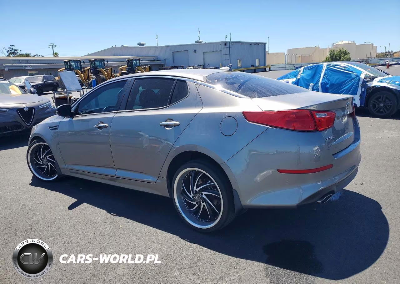 2014 Kia Optima Lx VIN:5XXGM4A72EG332498 - 2