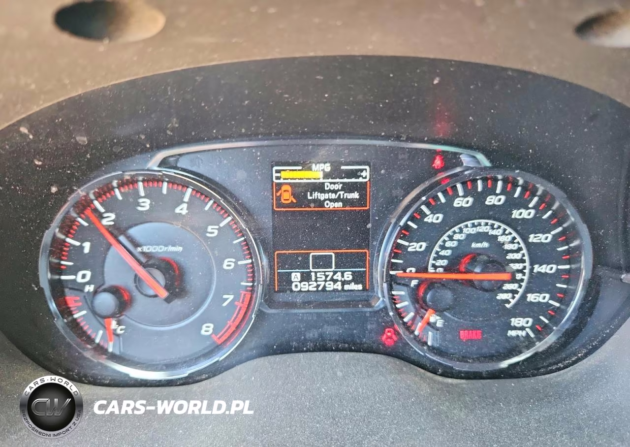 2018 Subaru Wrx Limited VIN:JF1VA1H61J9810791 - 9