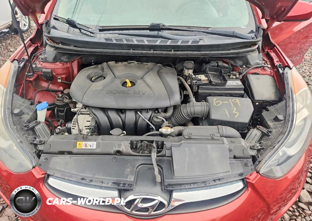 2013 Hyundai Elantra Gls VIN:5NPDH4AE4DH303562 - 11