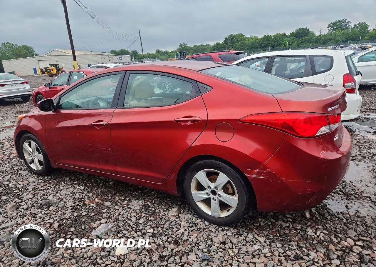 2013 Hyundai Elantra Gls VIN:5NPDH4AE4DH303562 - 2