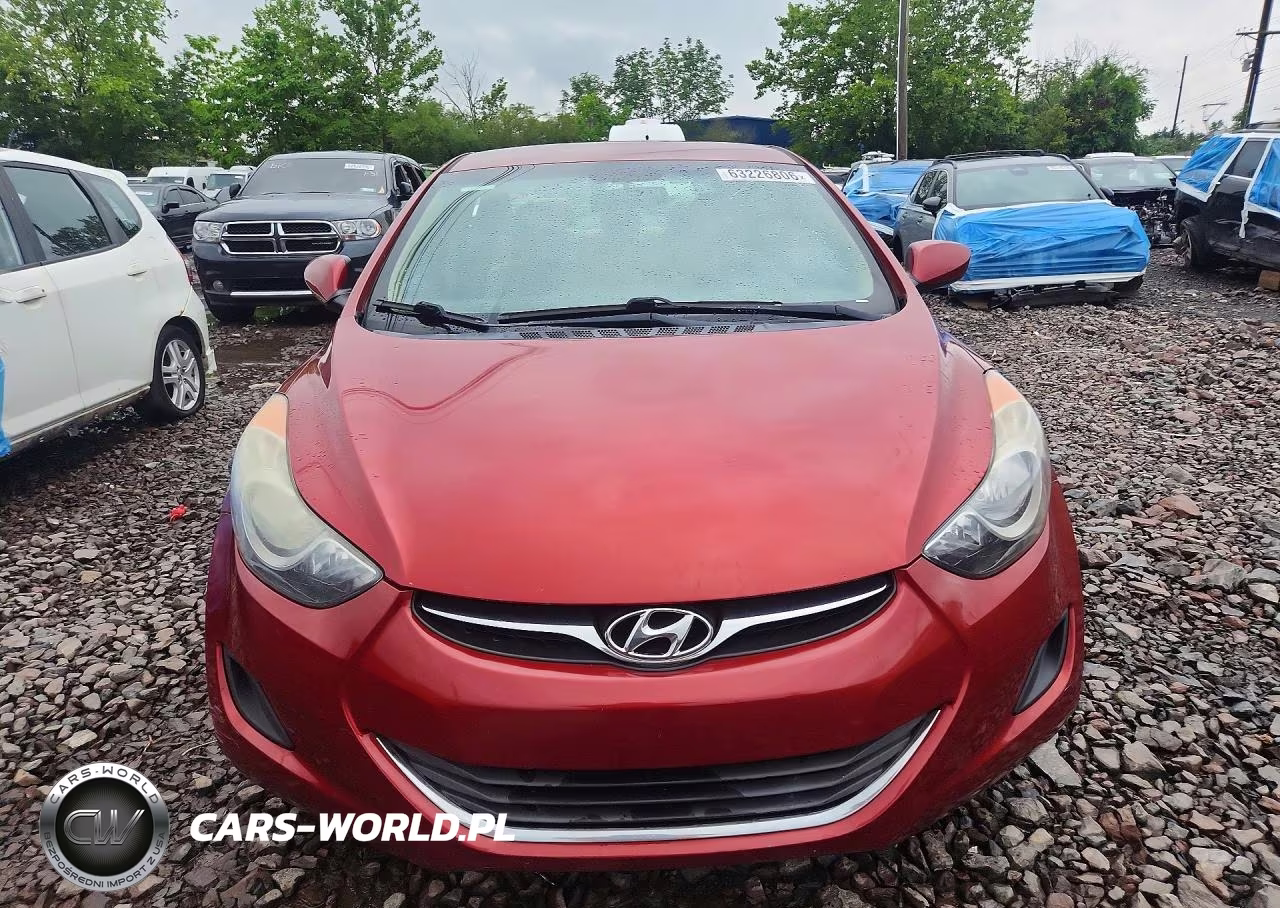 2013 Hyundai Elantra Gls VIN:5NPDH4AE4DH303562 - 5