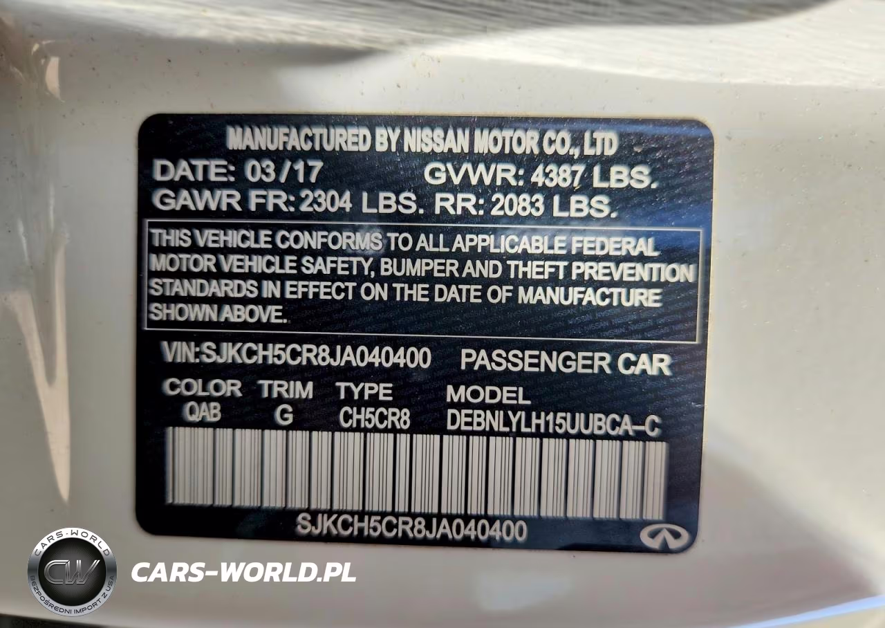 2018 Infiniti Qx30 Premium VIN:SJKCH5CR8JA040400 - 12