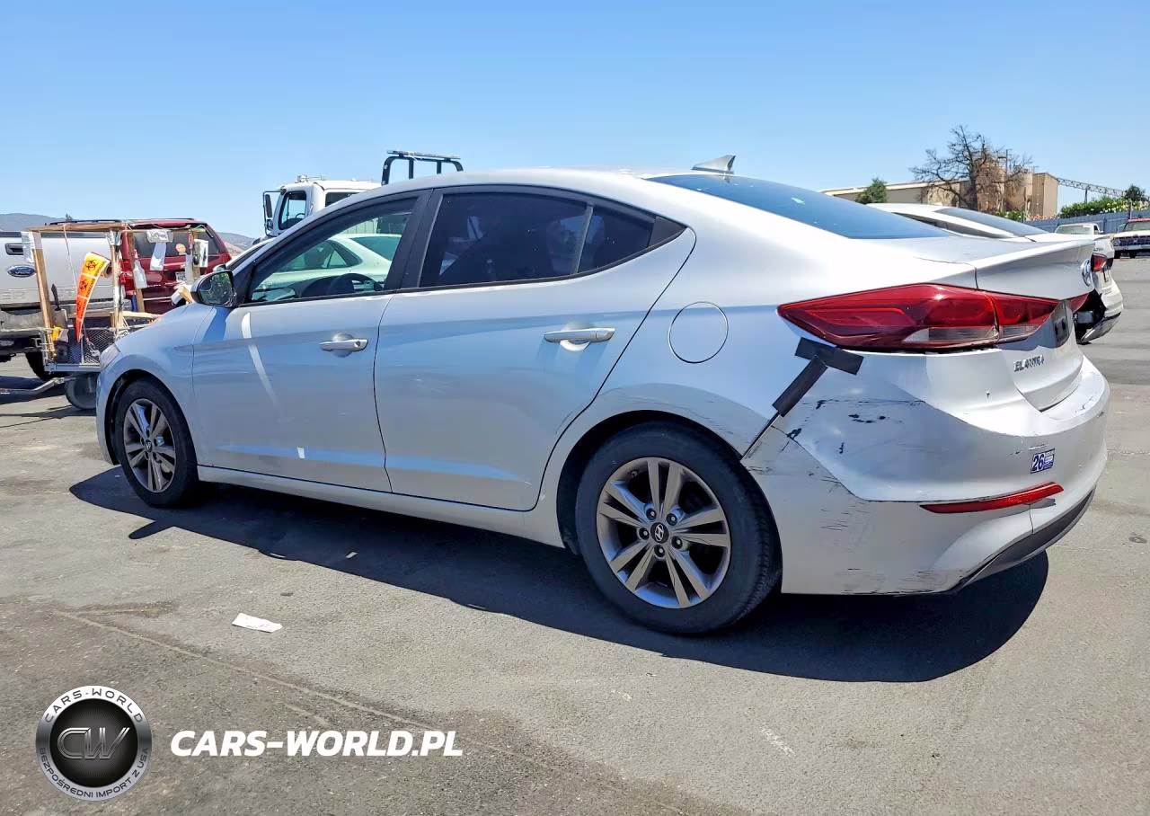 2017 Hyundai Elantra Se VIN:KMHD84LF8HU062196 - 2