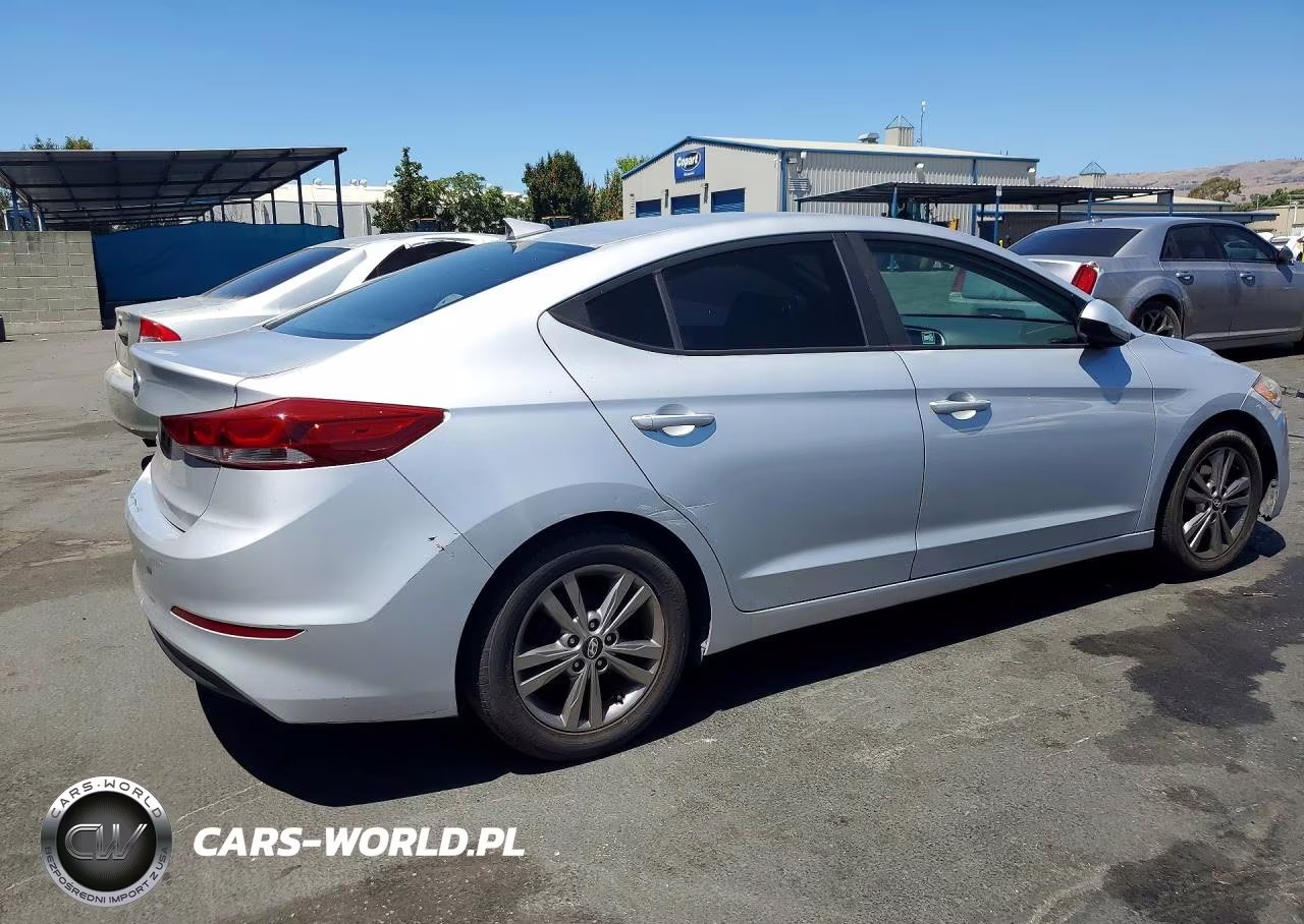 2017 Hyundai Elantra Se VIN:KMHD84LF8HU062196 - 3