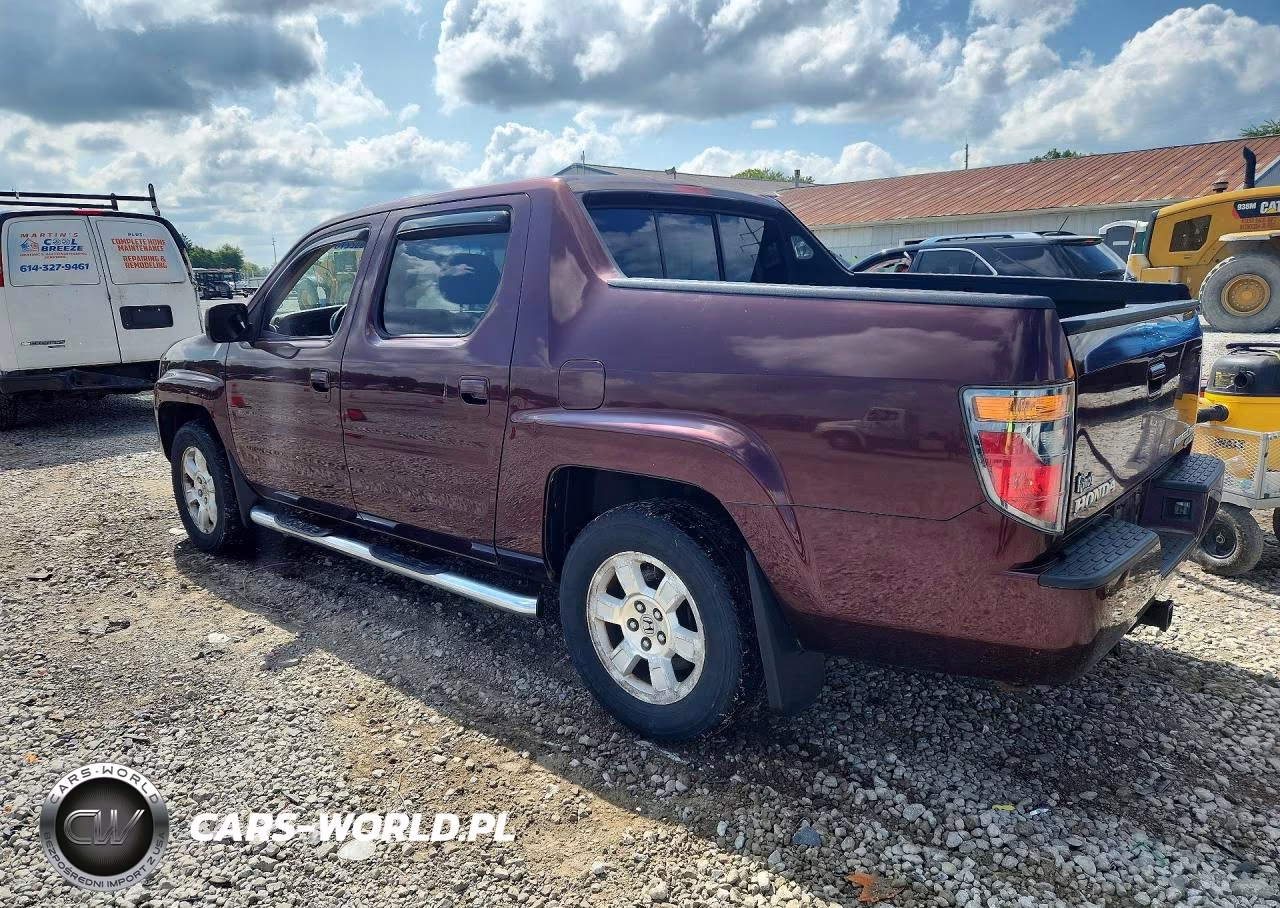 2008 Honda Ridgeline Rtl VIN:2HJYK16538H505619 - 2
