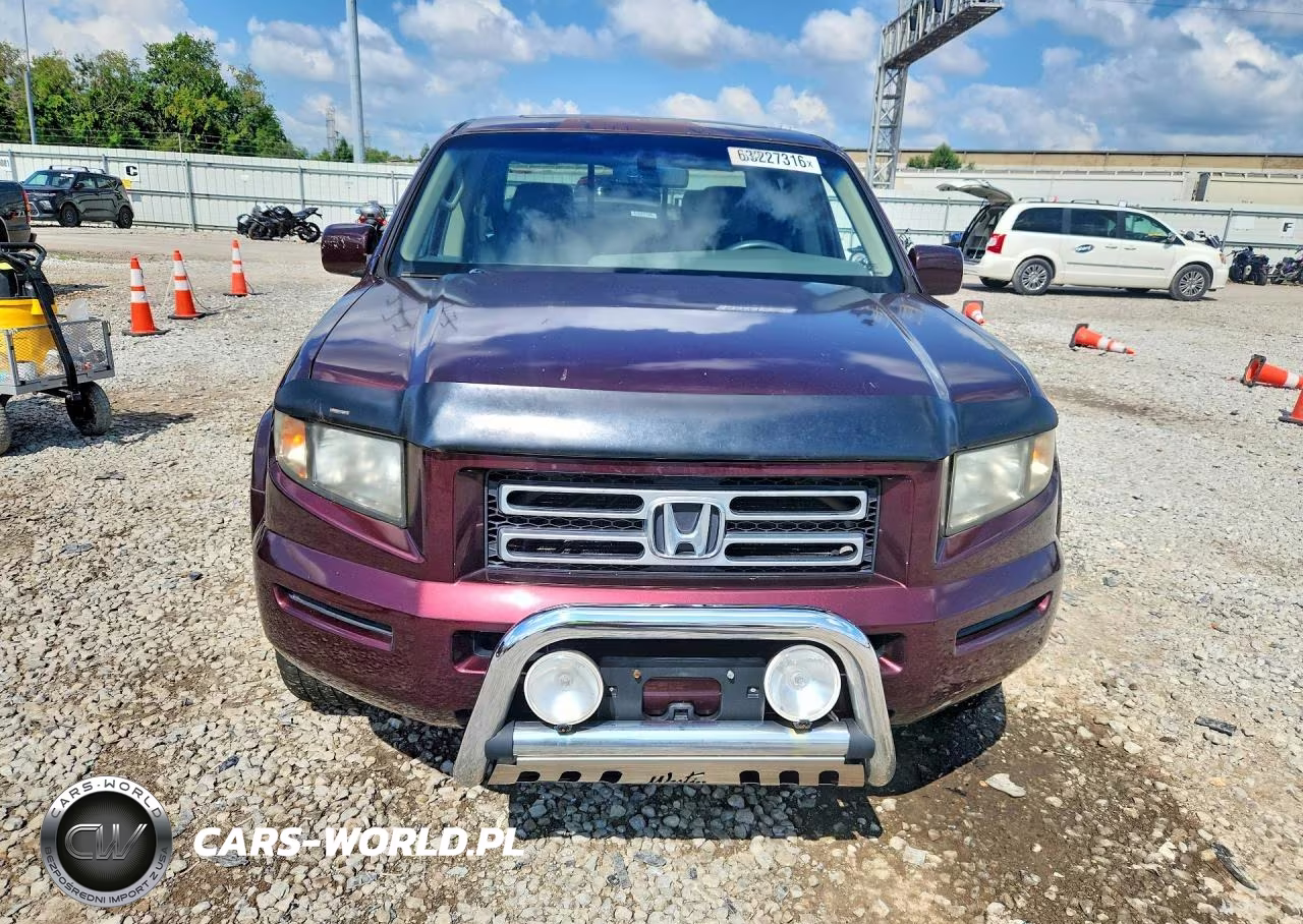 2008 Honda Ridgeline Rtl VIN:2HJYK16538H505619 - 5