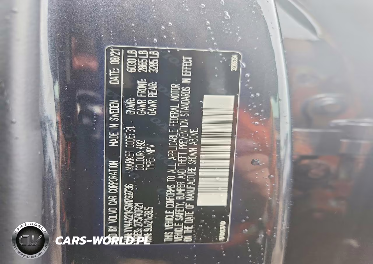 2022 Volvo Xc90 T6 Momentum VIN:YV4A221K5N1792736 - 13
