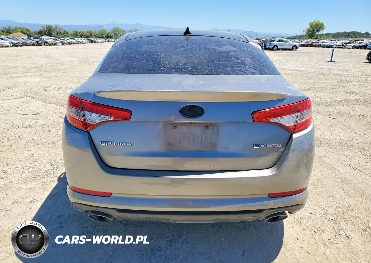 2012 Kia Optima Sx VIN:5XXGR4A69CG002735 - 6