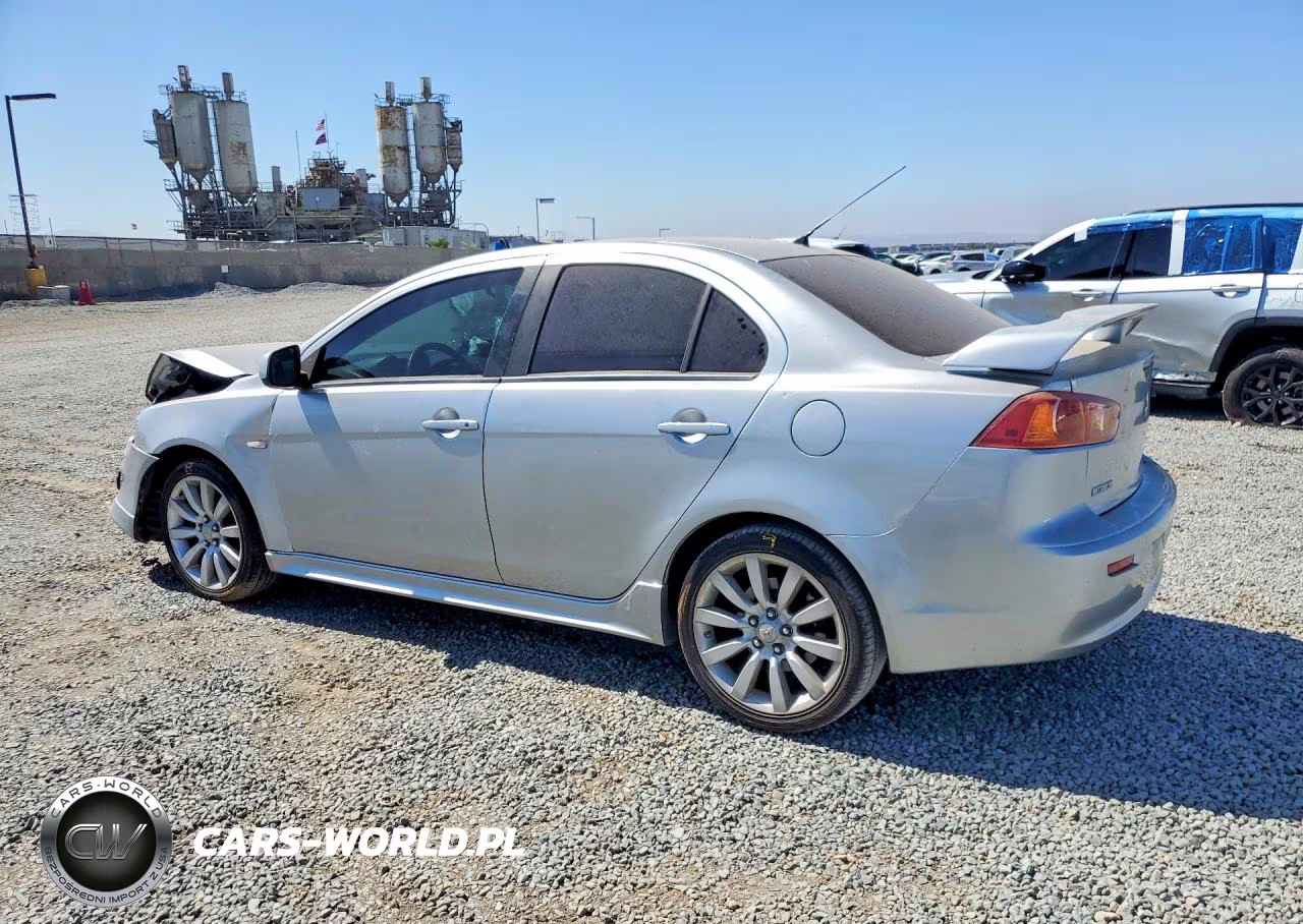 2008 Mitsubishi Lancer Gts VIN:JA3AU86U58U025688 - 2