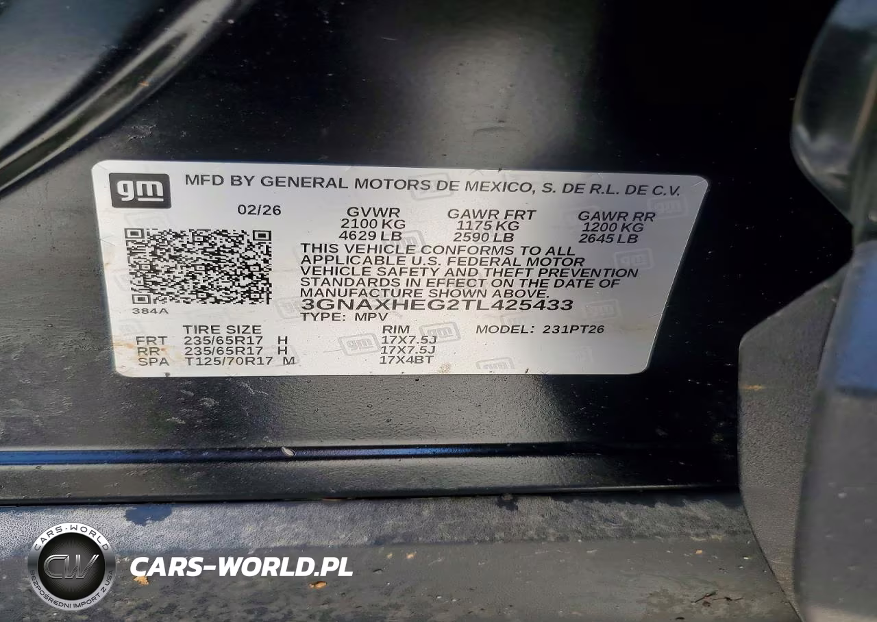 2026 Chevrolet Equinox Lt VIN:3GNAXHEG2TL425433 - 13