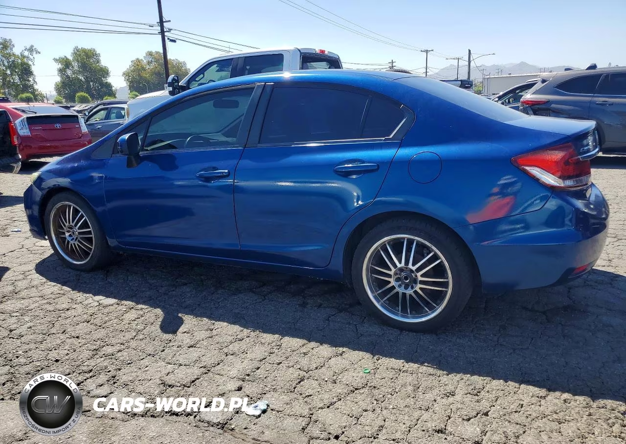 2014 Honda Civic Lx VIN:19XFB2F51EE240255 - 2