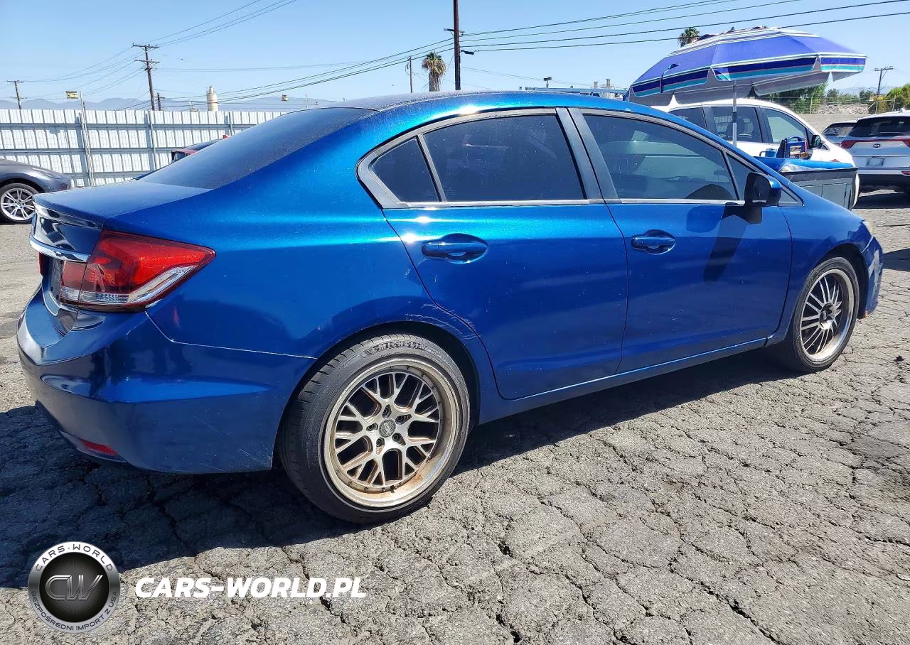 2014 Honda Civic Lx VIN:19XFB2F51EE240255 - 3