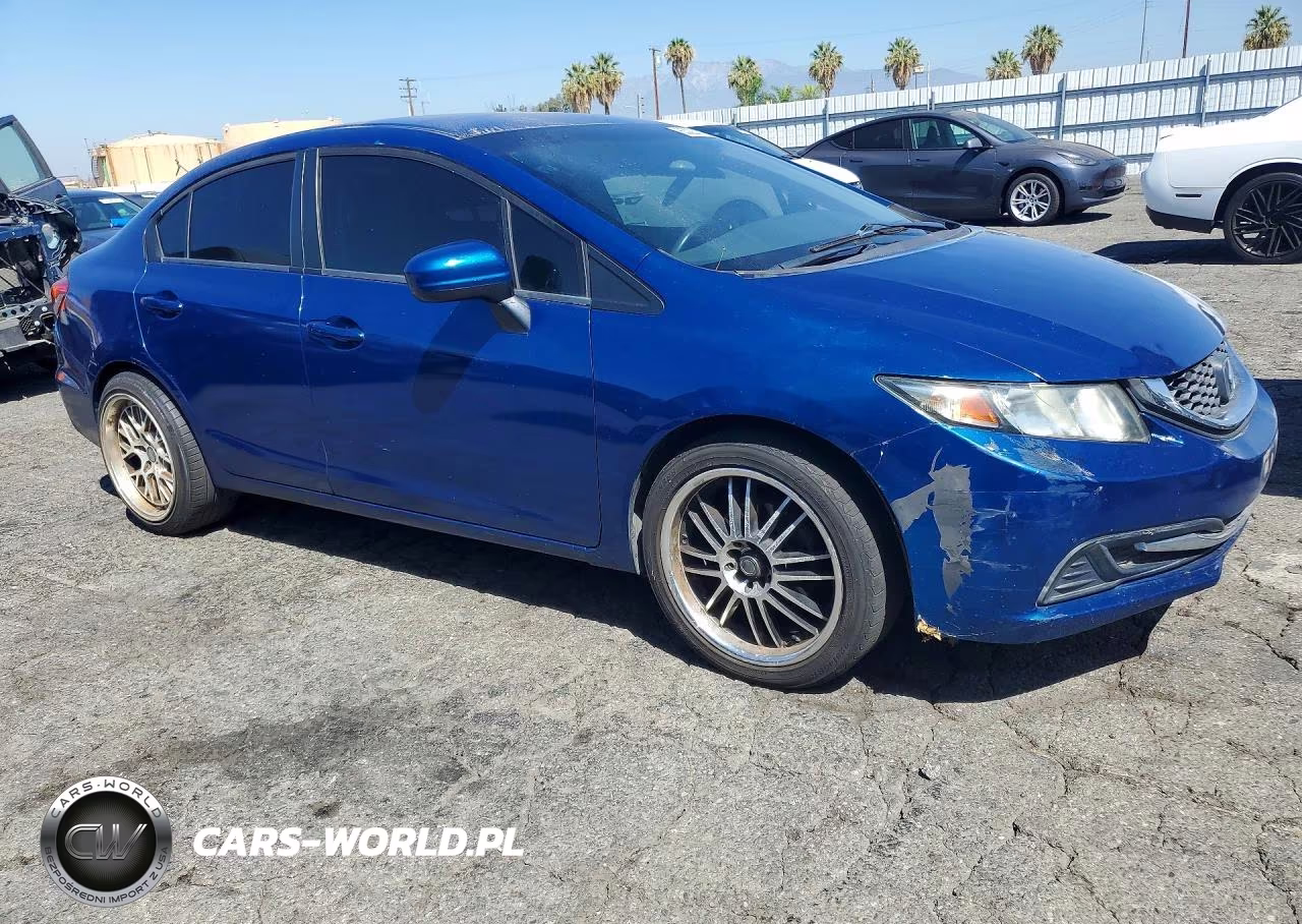 2014 Honda Civic Lx VIN:19XFB2F51EE240255 - 4