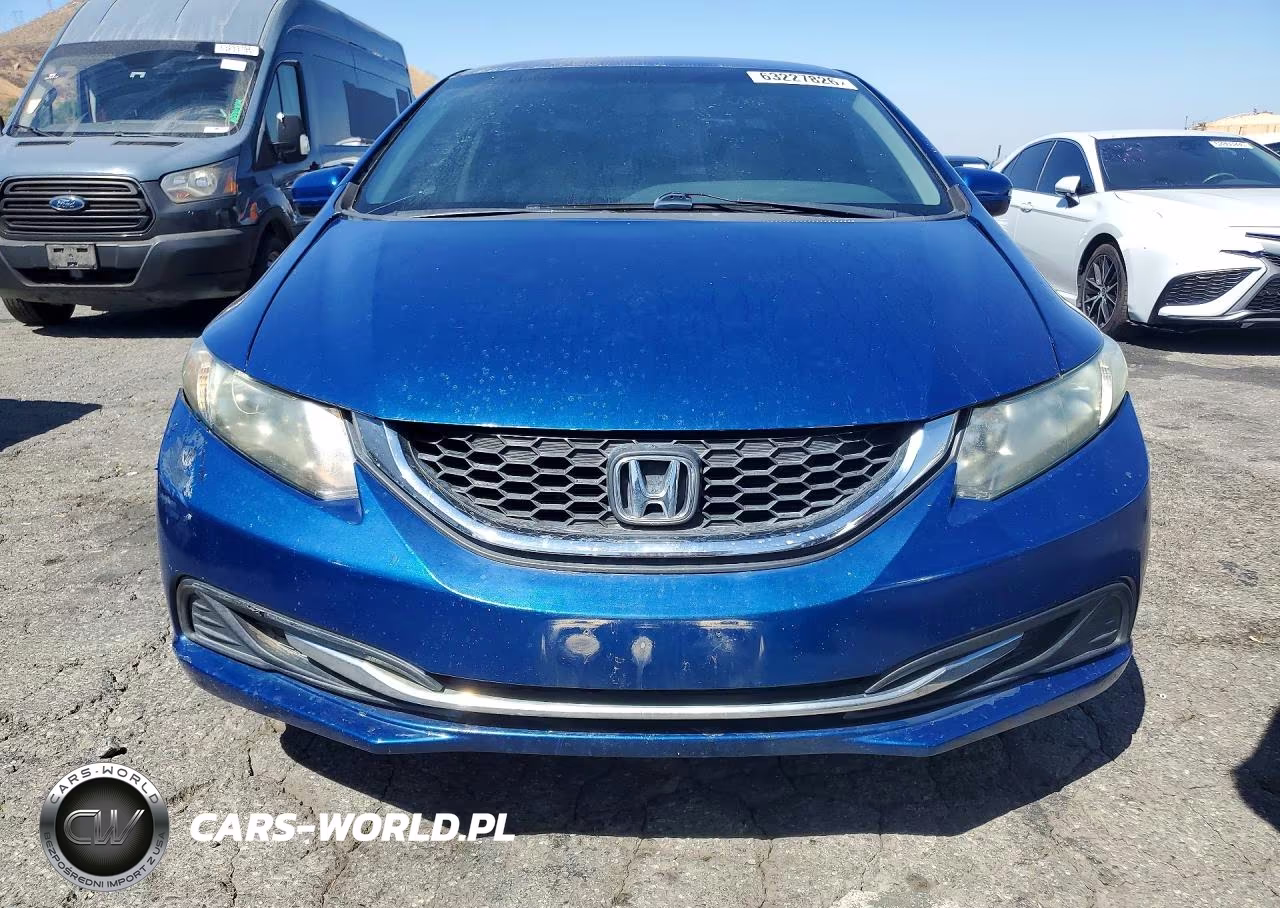 2014 Honda Civic Lx VIN:19XFB2F51EE240255 - 5