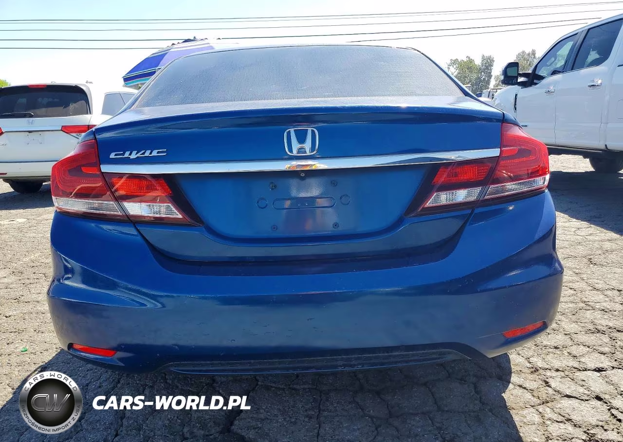 2014 Honda Civic Lx VIN:19XFB2F51EE240255 - 6
