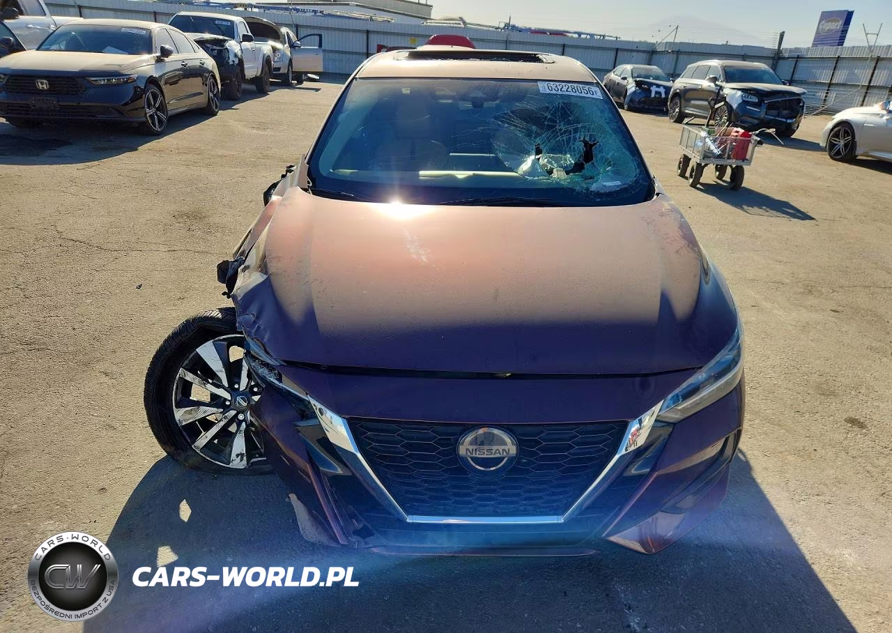 2020 Nissan Sentra Sv VIN:3N1AB8CV0LY276275 - 5