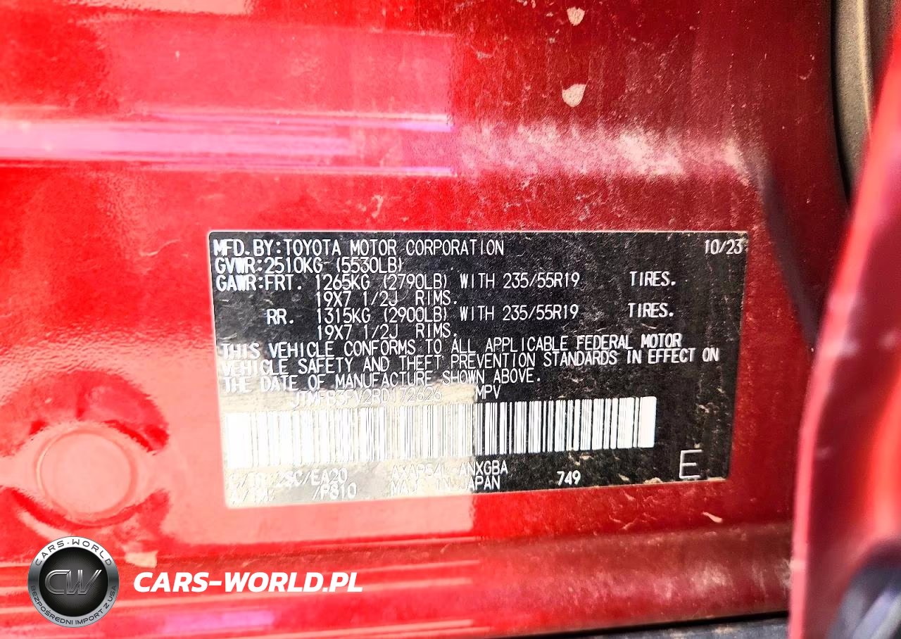 2024 Toyota Rav4 Prime Xse VIN:JTMFB3FV2RD172626 - 13